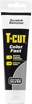 T-Cut Color Fast Silver Scratch Remover, Car Wax Polish, Color Enhancer, 5.3 Oz