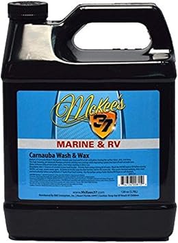 McKee's 37 Marine & RV MKRV-151 Carnauba Wash & Wax, 128 fl. oz