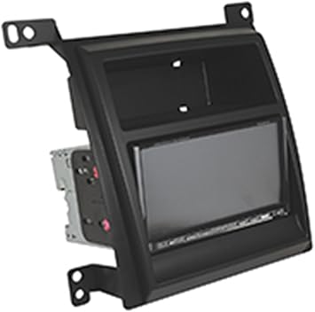 Scosche GM5200B Compatible with 2005-11 Cadillac STS ISO Double DIN & DIN+Pocket Dash Kit