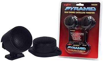 Pyramid TW22M 1-Inch 100 Watts Oval Satelite Tweeter