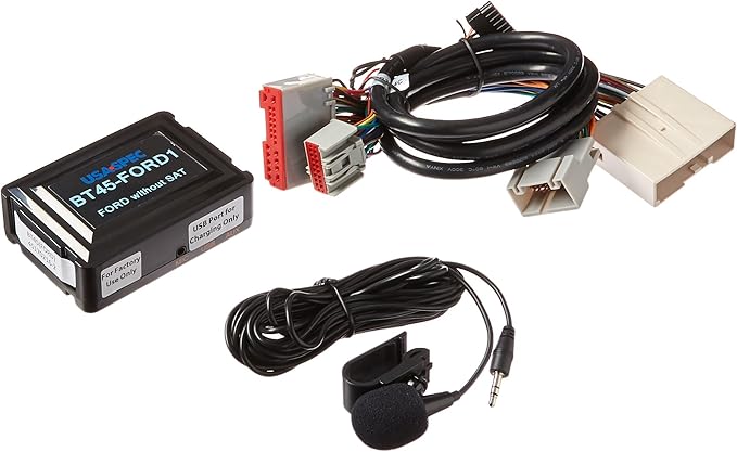 USA Spec BT45-FORD1 Bluetooth Phone, Music & AUX Input Kit, Select 2005-2010 Lincoln & Mercury Models Small