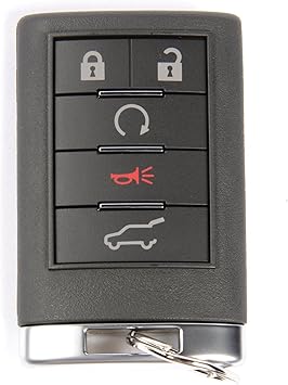 GM Genuine Parts 20998282 5 Button Keyless Entry Remote Key Fob