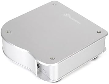 Silverstone Tek EB01S-E Aluminum 24-Bit/192kHz USB DAC Headphone Amplifier with XMOS XS1 TQ128 USB Decoder, Silver