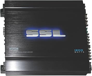 Sound Storm Laboratories EDGE Series DG41200 1,200-Watt 4-Channel MOSFET Power Amplifier with Remote Subwoofer Level Control