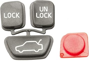 URO Parts 9166200I Rubber Button Insert for Alarm Remote, Fits Alarm Housing 9166200