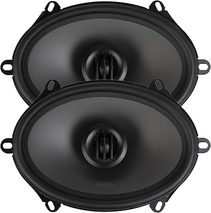 MTX Audio THUNDER68 Thunder Coaxial Speakers - Set of 2, 6x8 Inch 2-Way