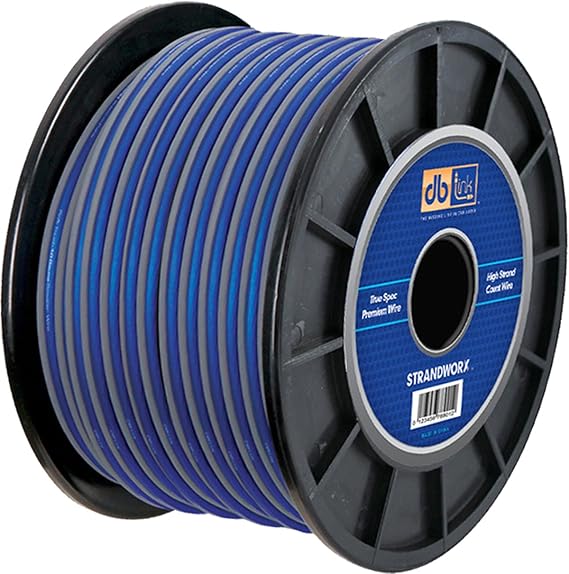 SXSW12BL250 12-Gauge/250-Feet Strandworx Soft Touch Power Wire (Blue)