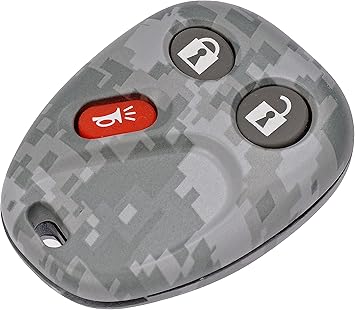 Dorman 13618GYC Keyless Entry Transmitter Cover for Select Models, Gray Digital Camouflage