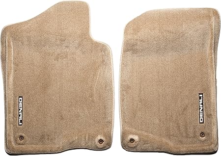 GM Accessories 19155780 Front Carpeted Floor Mats in Cashmere with Denali Logo