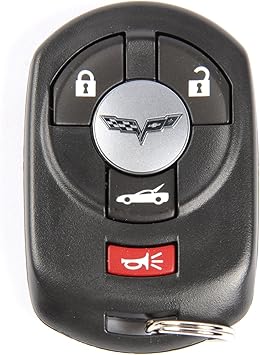 GM Genuine Parts 10372542 4 Button Keyless Entry Remote Key Fob