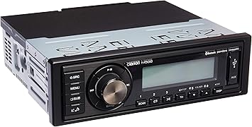 Clarion M508 Single-din in-Dash Marine-Grade Digital Media Receiver with Bluetooth Black