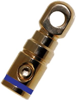 Absolute GRT100-1B Single Gold Power Ring Terminal Blue Band