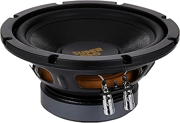 Pyramid 8 Inch Car Subwoofer Speaker - 350 Watt High Powered Car Audio Sound Component Speaker System w/ 1.5 Inch High-Temperature Kapton Voice Coil, 89.2 dB, 8 Ohm, 50 oz Magnet - Pyramid PW848USX