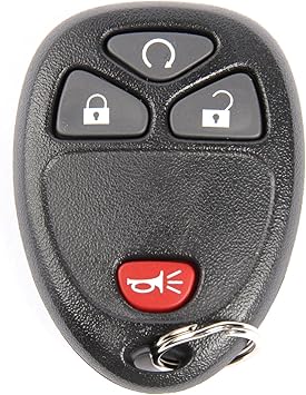 GM Genuine Parts 15114374 4 Button Keyless Entry Remote Key Fob