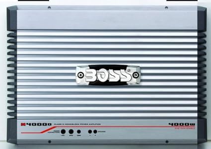 BOSS Audio Systems ONYX N4000D 4000 Watts Class D Monoblock Power Amplifier with Remote Subwoofer Level Control