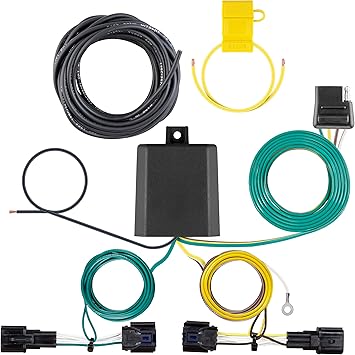 CURT 56490 Vehicle-Side Custom 4-Pin Trailer Wiring Harness, Fits Select Kia Telluride