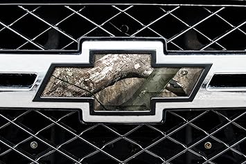 Mossy Oak Graphics - 14010-TS Universal Treestand Auto Emblem Skin - Easy to Install Vinyl Wrap - Fits Any Auto Emblem on Trucks, Cars, or SUVs