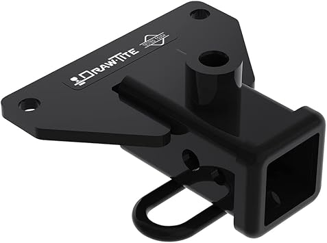 Draw-Tite 76384 Class 3 Trailer Hitch, 2-Inch Receiver, Black, Compatable with 2020-2022 Jeep Gladiator