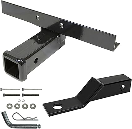 Red Hawk HITCH-12 Bumper Hitch Compatible With/Replacement For Yamaha Drive, G14 and G29 Golf Carts