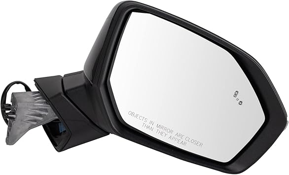 TRQ Right Mirror Passenger Side Compatible with 2020-2022 Hyundai Palisade HY1321276