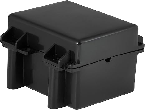 CURT 52027 5-Inch x 3-3/8-Inch x 3-3/4-Inch Watertight Trailer Breakaway Battery Case