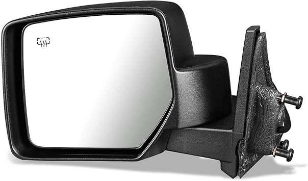 DNA Motoring OEM-MR-CH1320337 Factory Style Powered Adjustment Mirror with Heated Glass Left Side Compatible with 10-16 Patriot