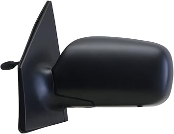 Fit System Driver Side Mirror for Toyota Echo 2 door/ 4 door, black, foldaway, Manual Remote