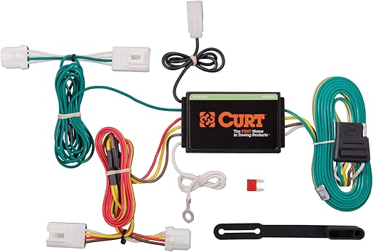 Curt Manufacturing 55571 Vehicle-Side Custom 4-Pin Trailer Wiring Harness, Fits Select Nissan Murano , Black