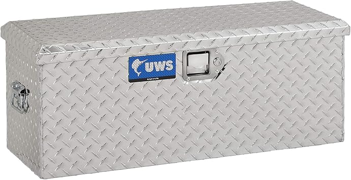 UWS EC20061 36-Inch Heavy-Wall Aluminum Foot Locker Tool Chest Storage Box, RigidCore Lid