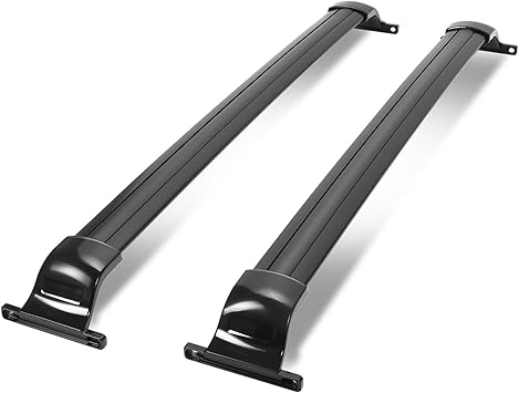 DNA MOTORING Front, Rear Pair of Roof Rack Cross Bars Compatible with Trailblazer 2021-2024, Fits Vehicles with OEM Roof Rails Only, RR-TABL20