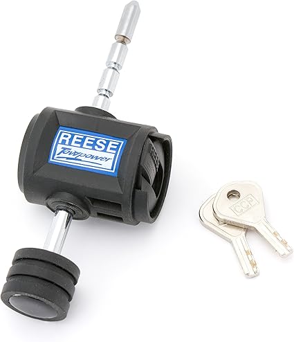 Reese Towpower 7057430 EZ Access II Chrome Adjustable Coupler Lock