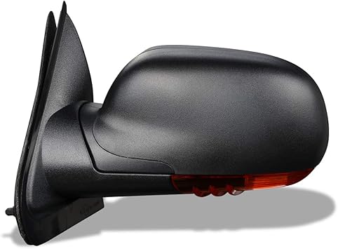 DNA Motoring OEM-MR-GM1320351 Left Side View Mirror Compatible with 2004-2007 Rainier / 2002-2008 Trailblazer,Powered +Heated+Turn Signal