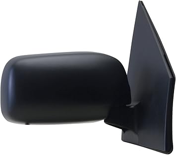 Fit System Passenger Side Mirror for Toyota Echo 2 door/ 4 door, black, foldaway, Manual