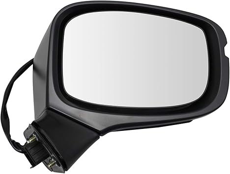 TRQ Right Mirror with Heat Manual Folding with Memory Passenger Side Compatible with 2018-2023 Honda Odyssey HO1321321