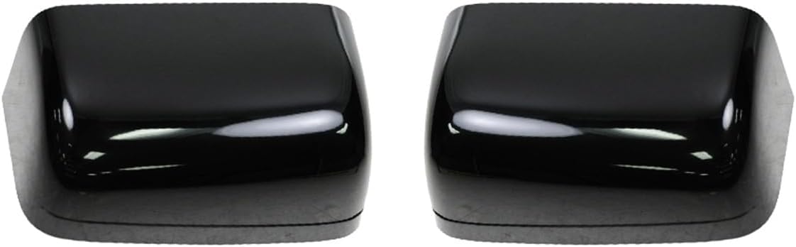 Trail Ridge Mirror Caps Smooth Black Towing Pair for Ford F250 F350 F450 F550 Excursion