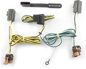 Curt Manufacturing 56056 Vehicle-Side Custom 4-Pin Trailer Wiring Harness,Fits Select GMC Acadia