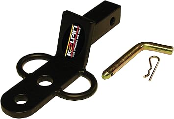 Kolpin 3-Way Hitch, 1 1/4-Inch - 85610 , black