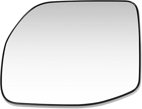 DNA MOTORING Flat Side Mirror Glass Driver Left Compatible with Ford Maverick 2022-2024, Without Heated Glass Without Blind Spot, OEM-MG-0708, FO1324210