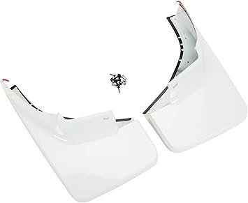 GM Accessories 22902392 Front Molded Splash Guards in Summit White