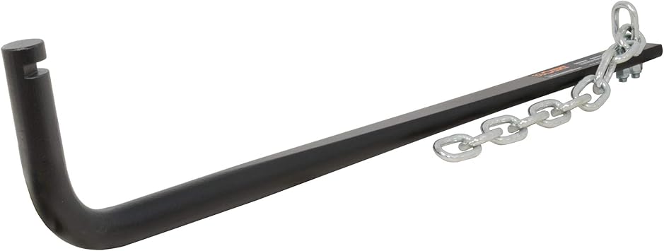 CURT 17071 Replacement Round Weight Distribution Hitch Spring Bar, 6K , Black