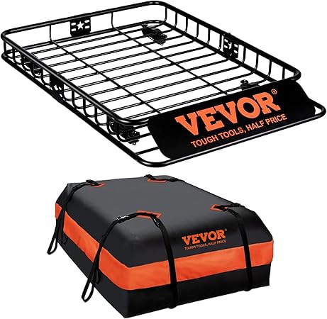 VEVOR Roof Rack Cargo Basket, 51