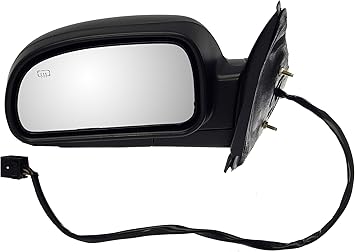 Dorman 955-505 Driver Side Power Door Mirror - Heated / Folding Compatible with Select Models, Black