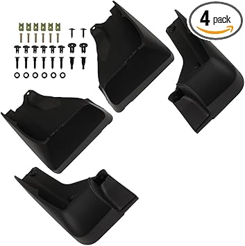 SCITOO Set of 4PCS Universal mud Flaps for 2019 for Subaru Forester Front & Rear mud Flaps Splash Guard Set