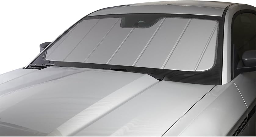 Covercraft UVS100 Custom Sunscreen | UV11690SV | Compatible with Select Hyundai Venue Models, Silver