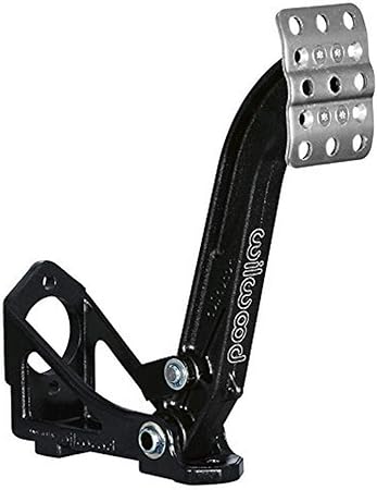 WILWOOD 340-13833 Brake Pedal (Floor Mount Single Master Cylinder), Black