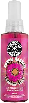 Chemical Guys AIR23304 Fresh Glazed Doughnut Scent Premium Air Freshener and Odor Eliminator, (Great for Cars, Trucks, SUVs, RVs, Home, Office, Dorm Room & More) 4 fl oz