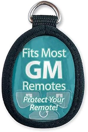 Lucky Line Flexible Remote Skin, GM Models, 1 Pack (48901) , Black