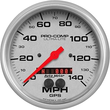 Auto Meter 4481 Ultra-Lite GPS Speedometer,5.000 in.