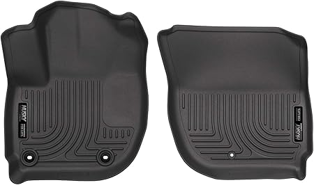 Husky Liners Weatherbeater Floor Mats | Fits 2016-2022 Honda HR-V; 2015-2020 Honda Fit | Front Row, 2-pc Black - 18491