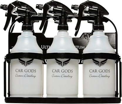 Car Gods 6 x 34 fl oz Professional Bottles & Carrier Kit, 2.84 lb